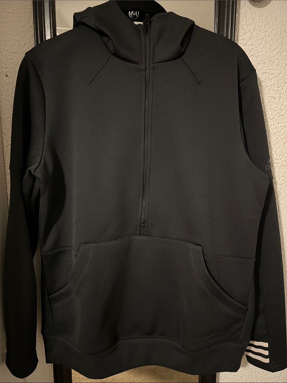 Adidas Black Zip-up Hoodie